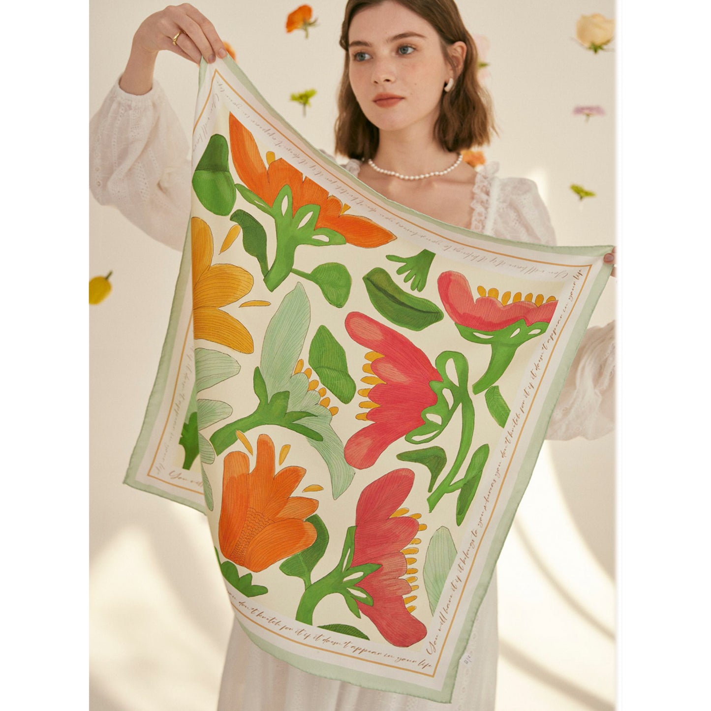 Silk Bandana Scarf