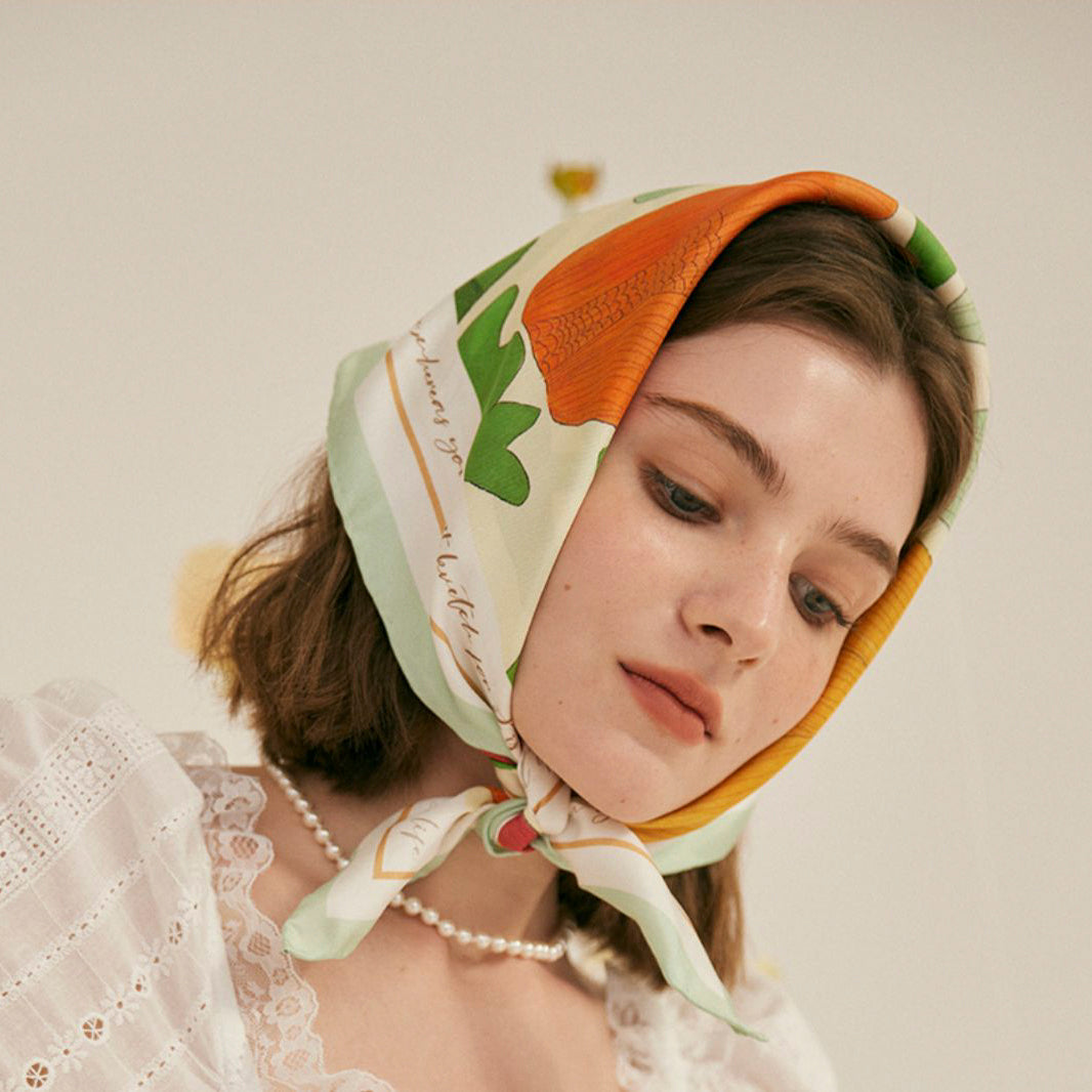 Silk Bandana Scarf