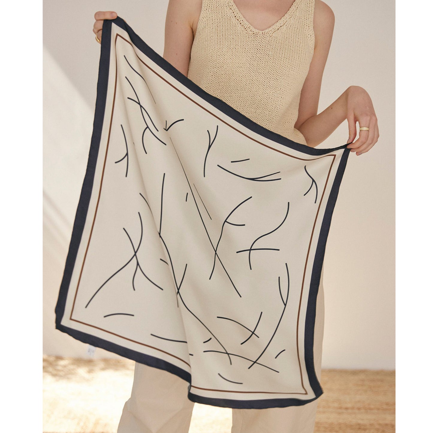 Silk Bandana Scarf