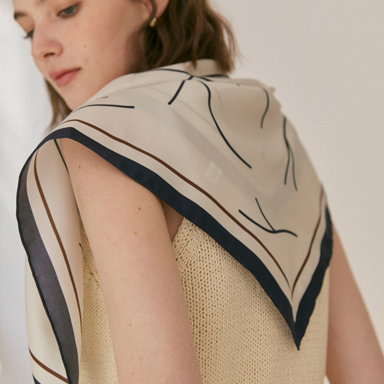 Silk Bandana Scarf