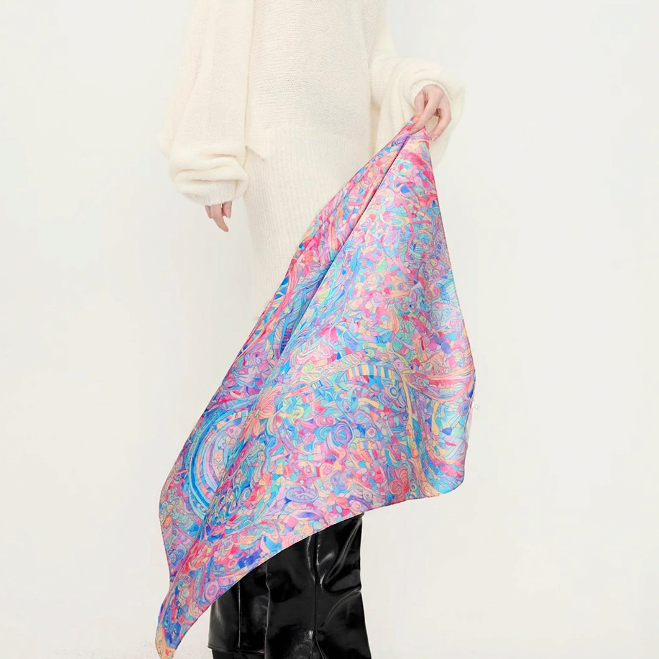 Silk Bandana Scarf
