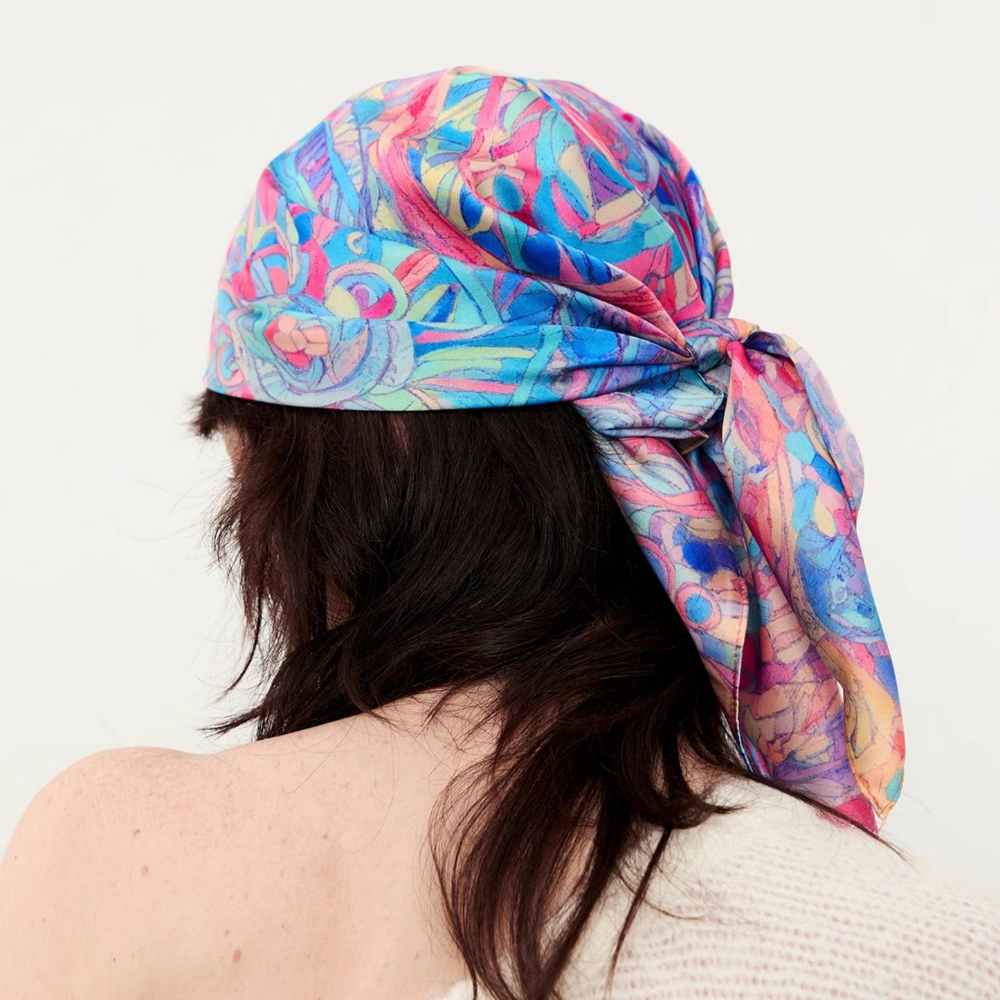 Silk Bandana Scarf